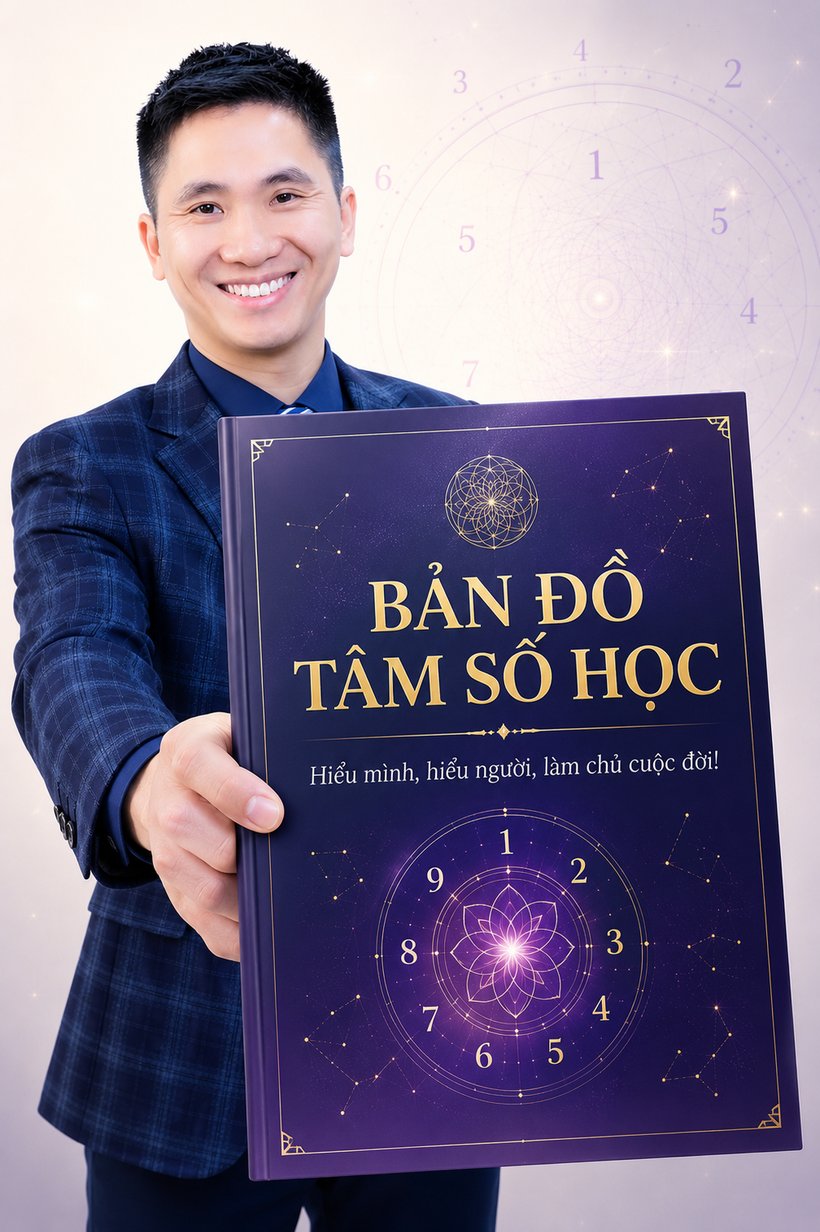 Bản đồ Tâm số học - Hiểu mình, hiểu người, làm chủ cuộc đời